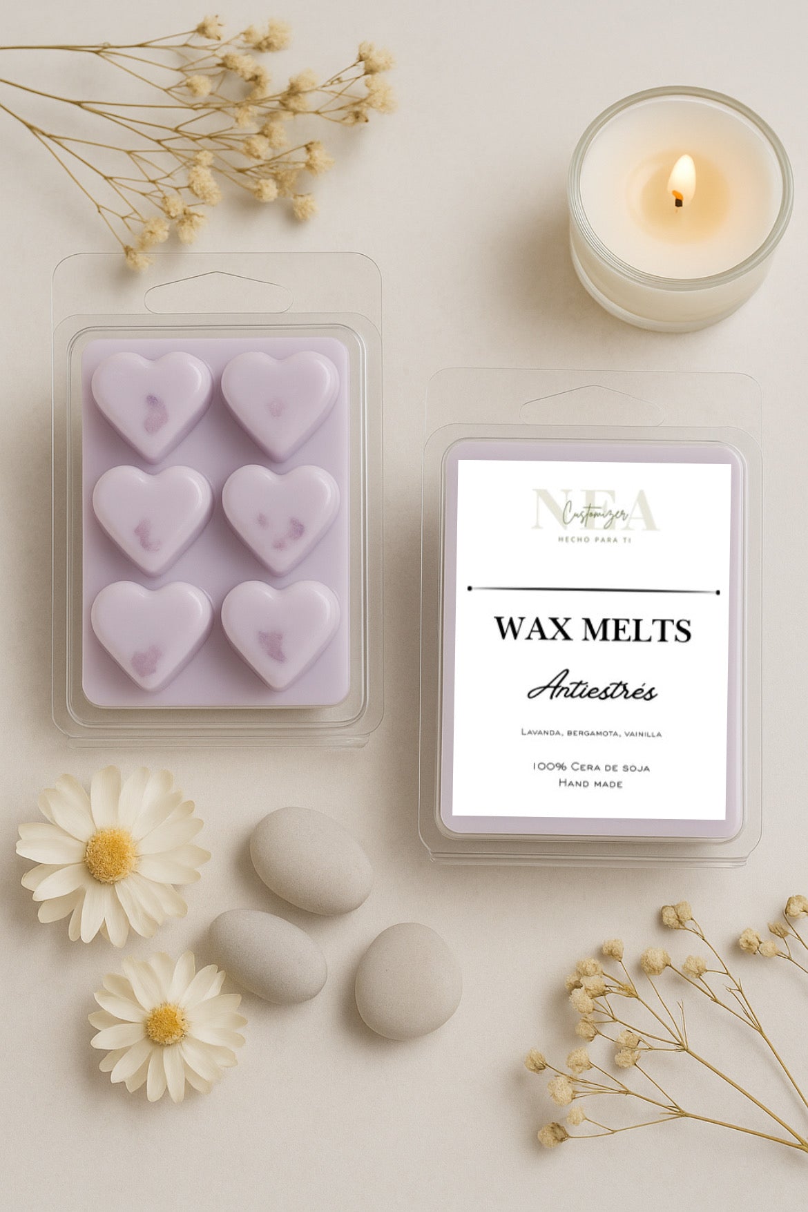 Wax melts Antiestrés