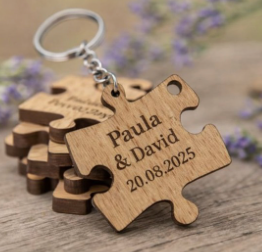 Llaveros Puzzle Personalizados para Eventos