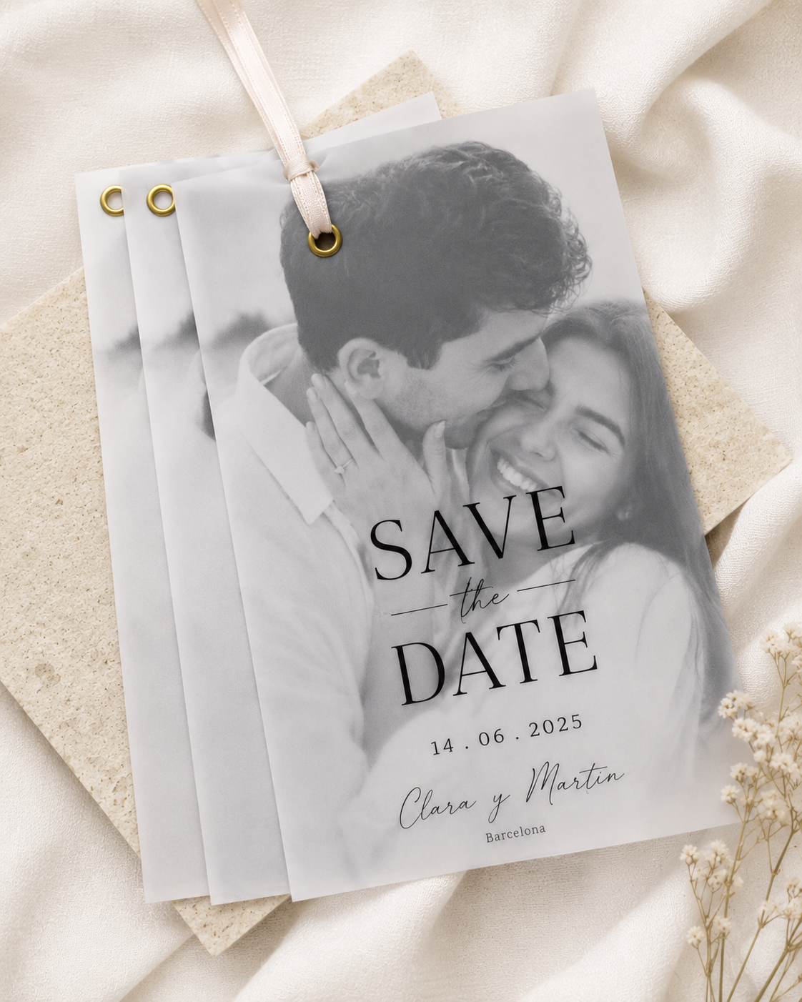 Invitación de Boda Veil
