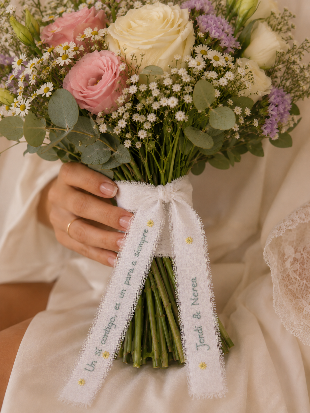 Lazo para Ramo de Bodas
