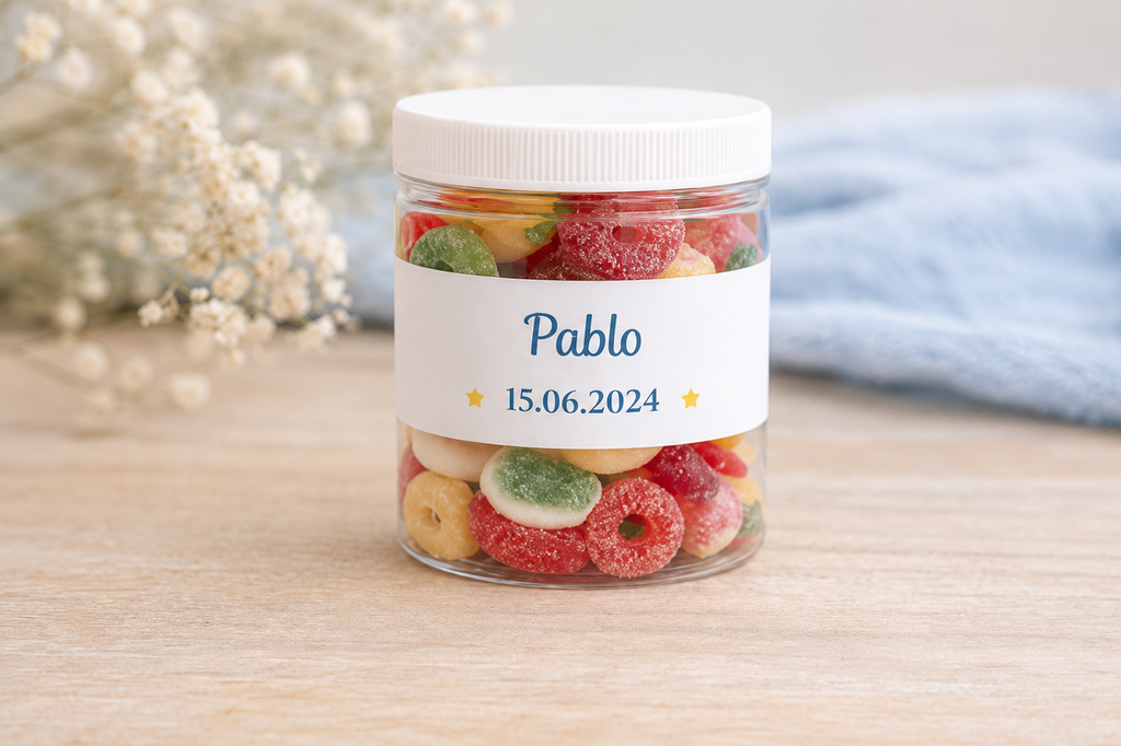 Pote personalizado para eventos | Con o sin chuches