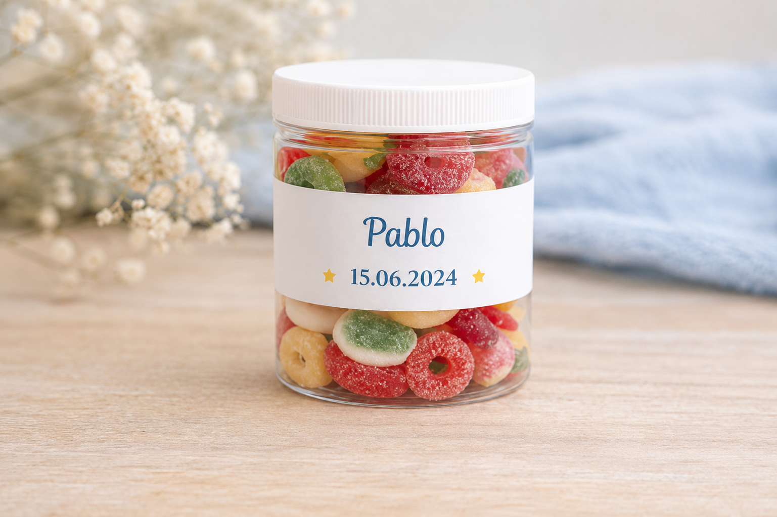Pote personalizado para eventos | Con o sin chuches