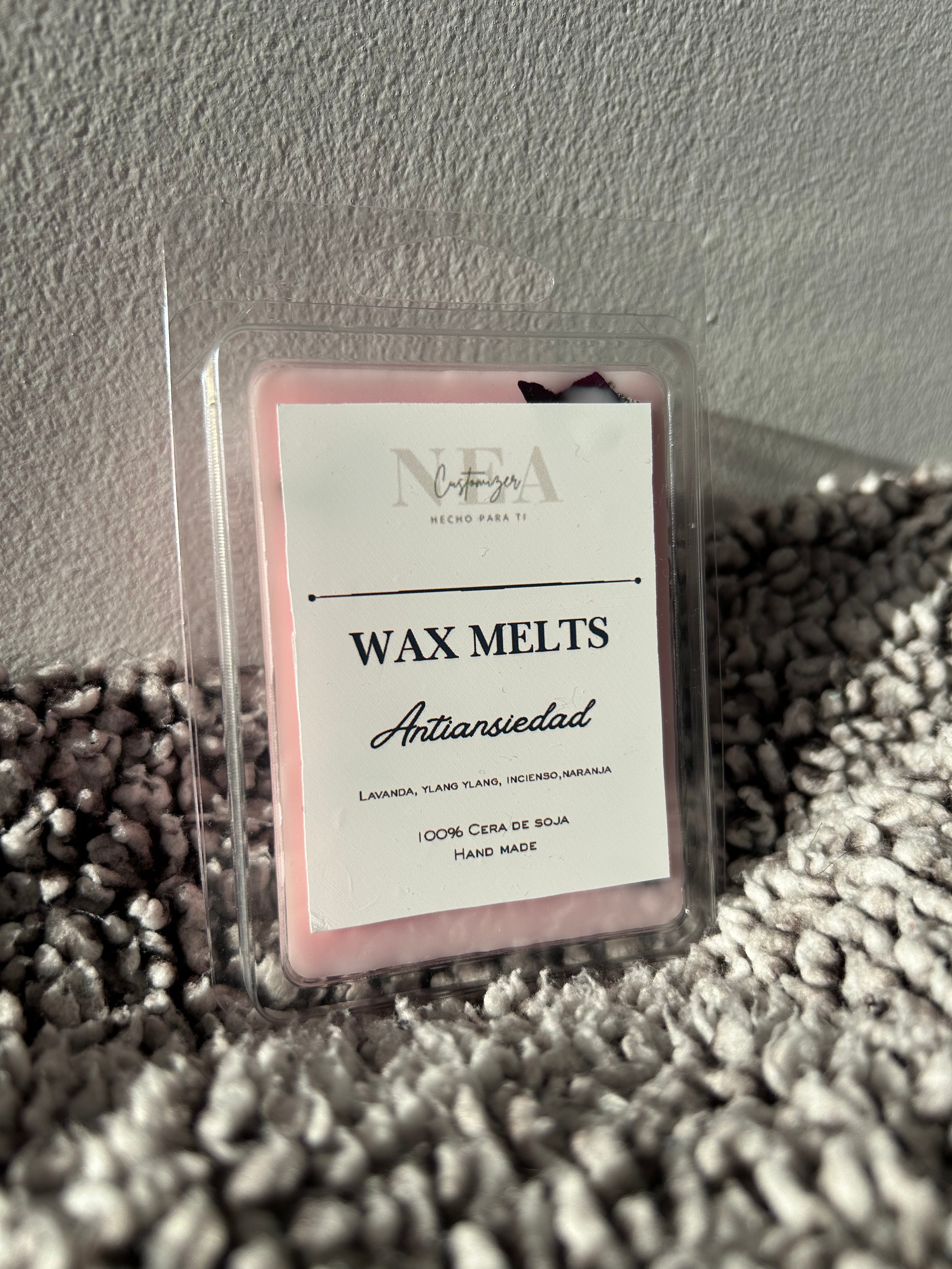 Wax melts Antiansiedad