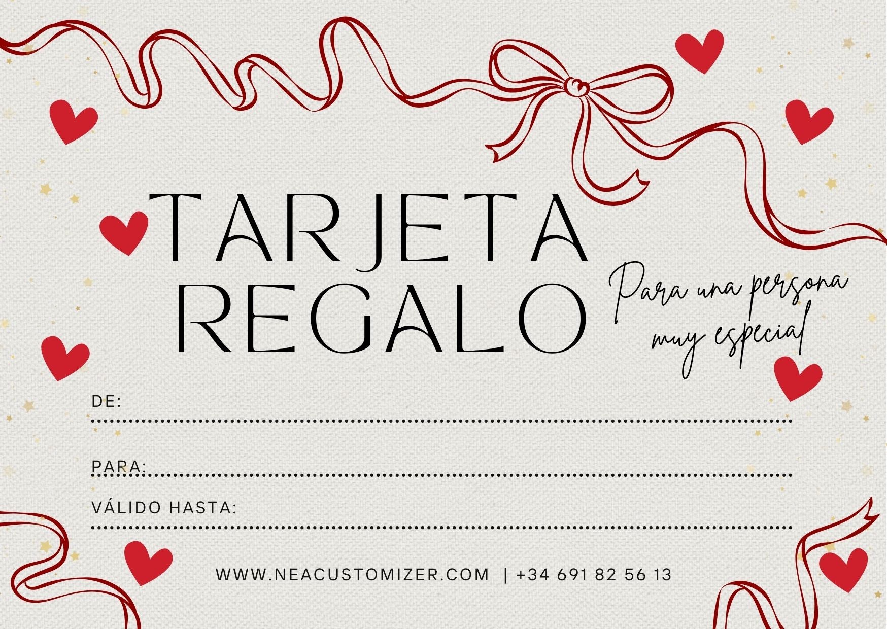 Targeta Regal Nea_customizer